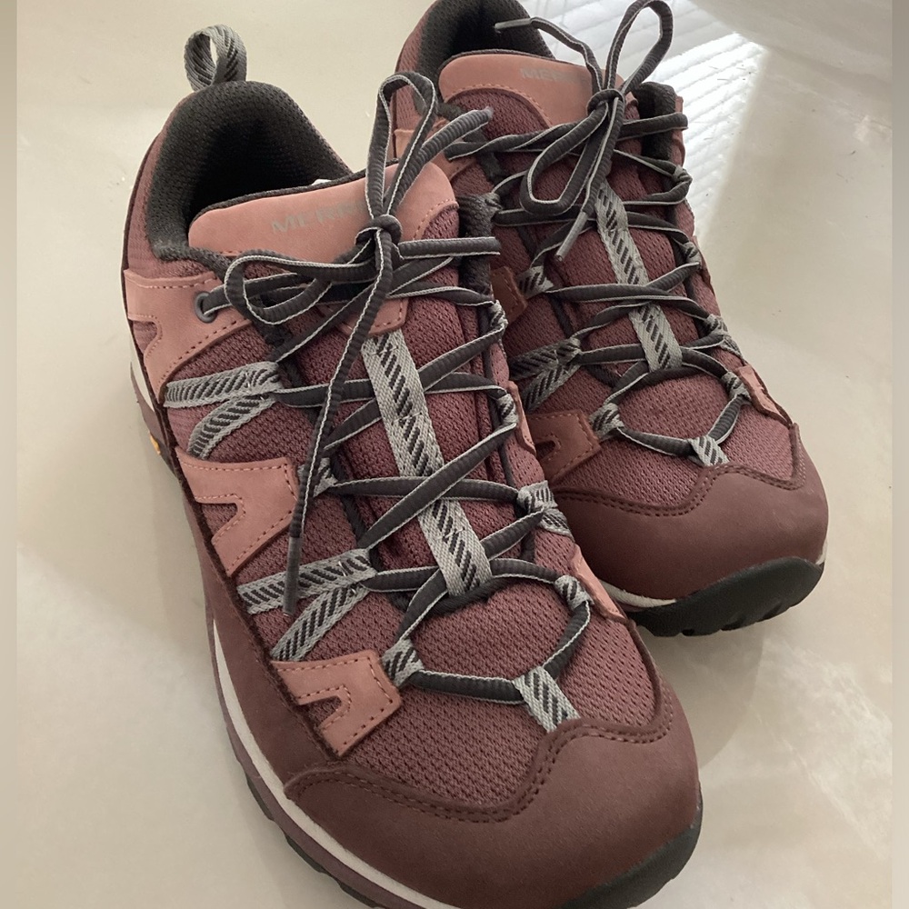 Merrell Siren Sport 3 Waterproof Marron Leather/Mesh  Color Rouge